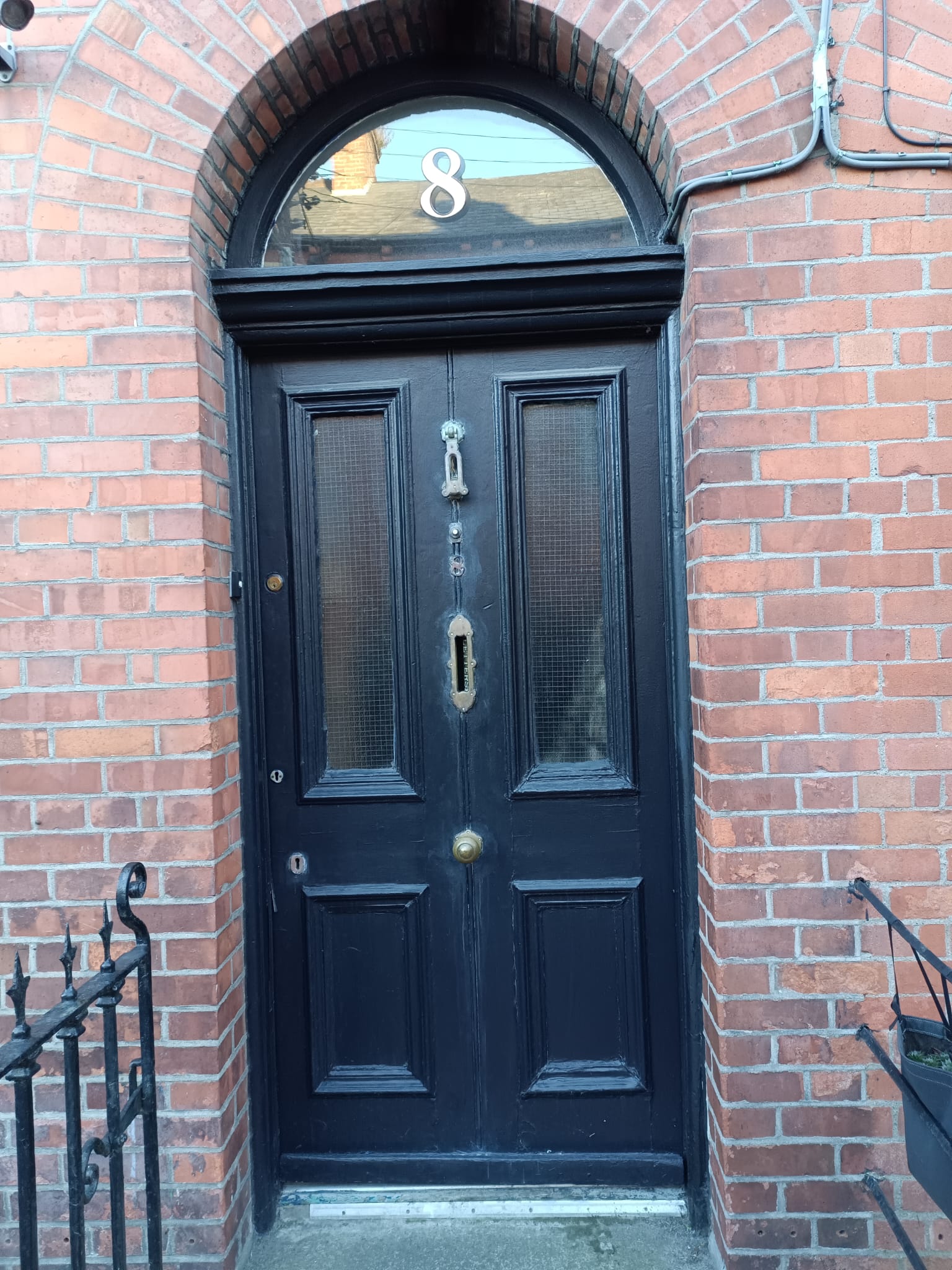 Restored Door Before