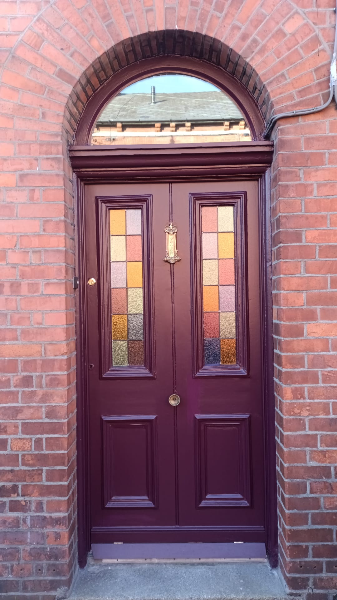 Restored Door After
